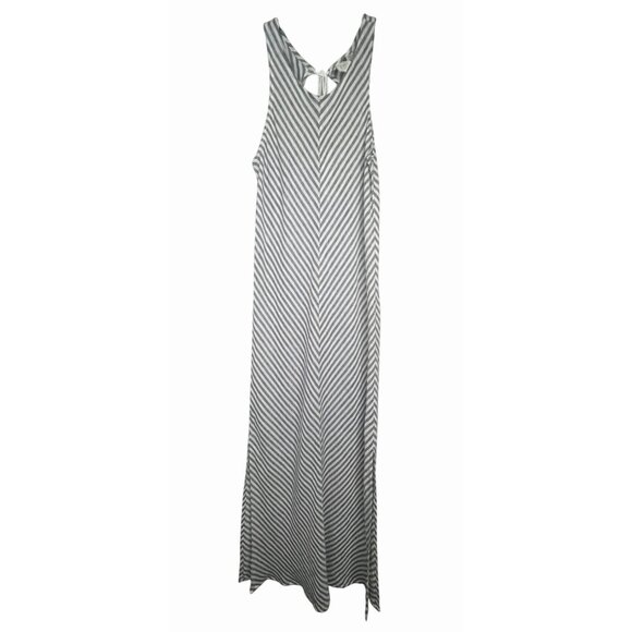 Joie Dresses & Skirts - Joie Striped Sleeveless Maxi Dress With Back Tie Detail Medium